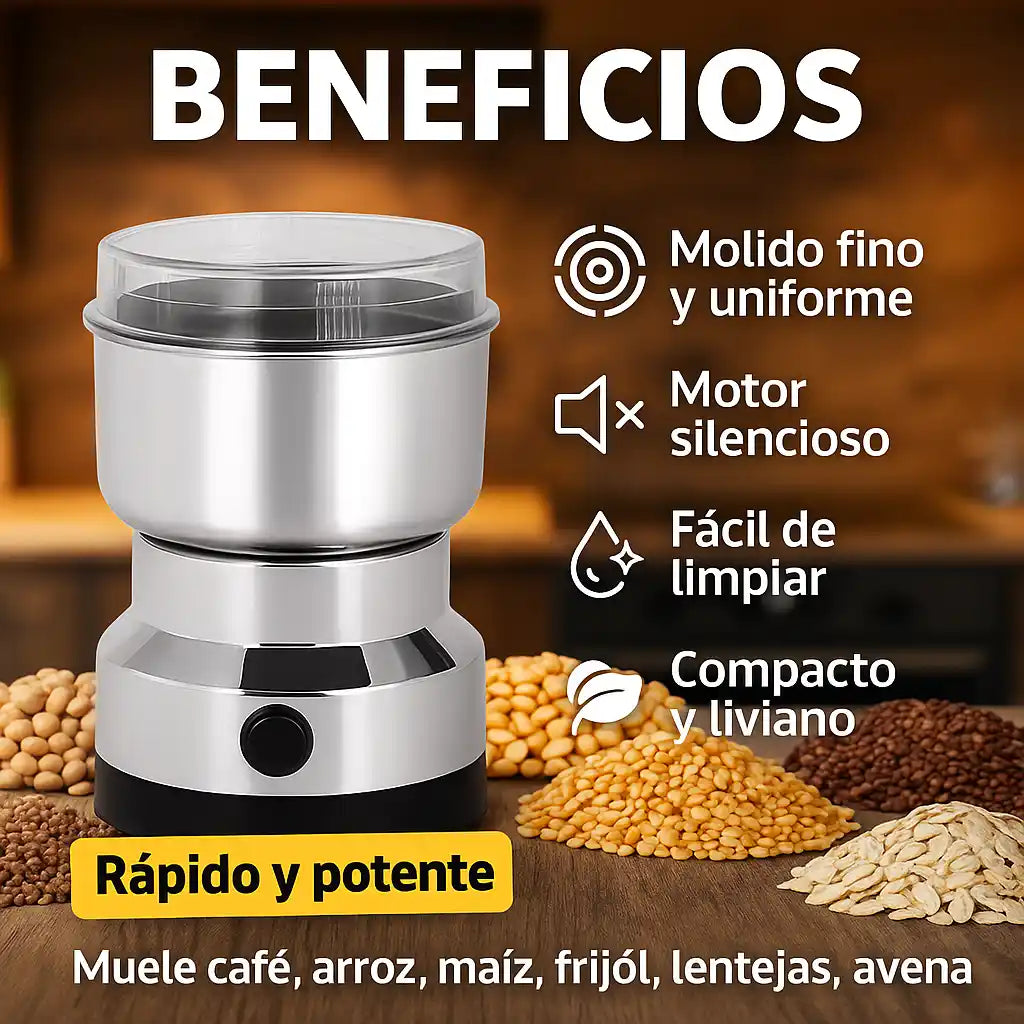 RAF® Electric Grinder – Molino Eléctrico para Café y Granos