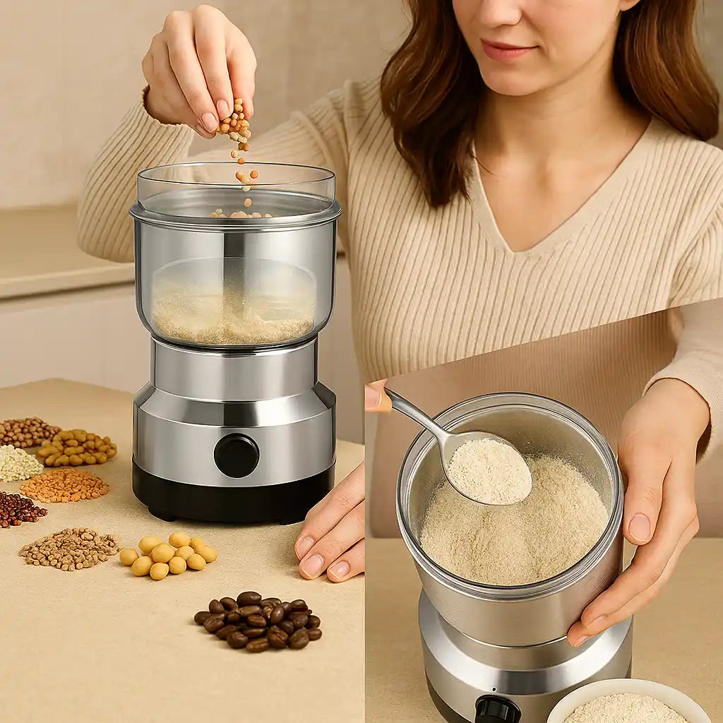 RAF® Electric Grinder – Molino Eléctrico para Café y Granos